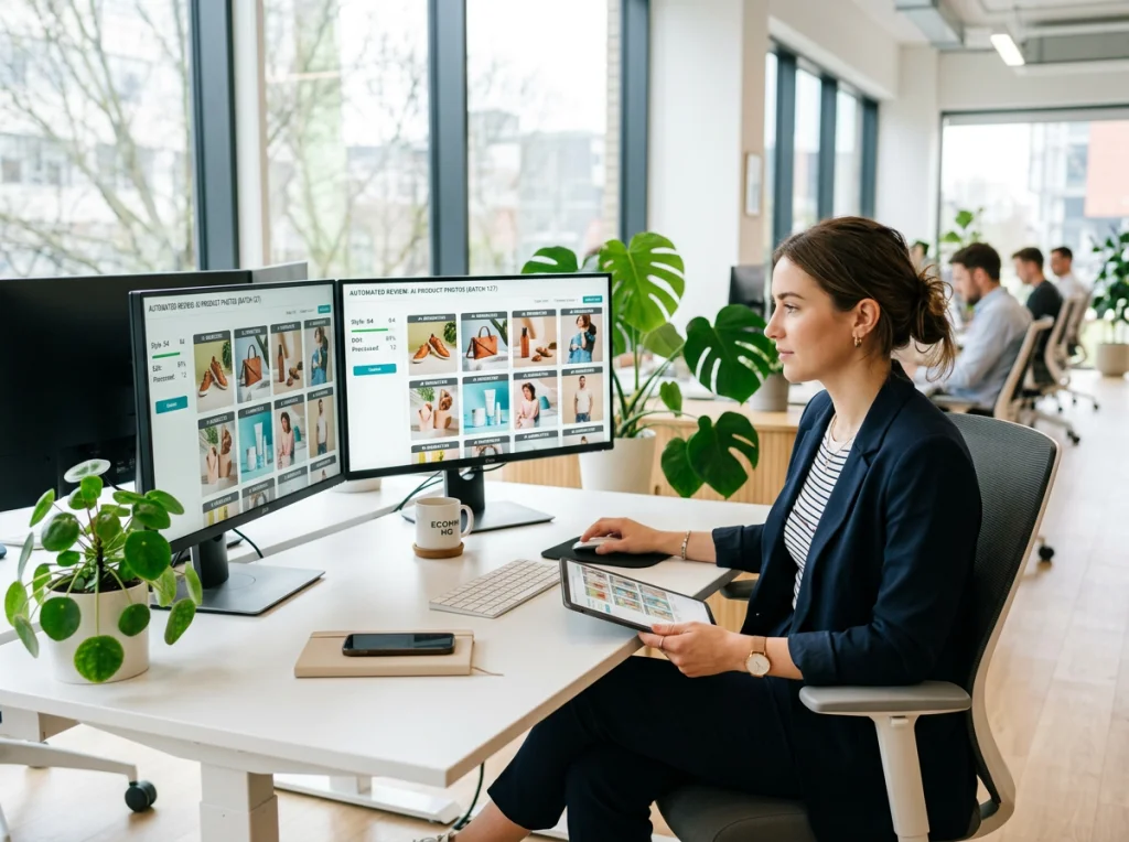 5 E-Commerce-Workflows, die Sie mit Fotoeditor-KI automatisieren können (2026)