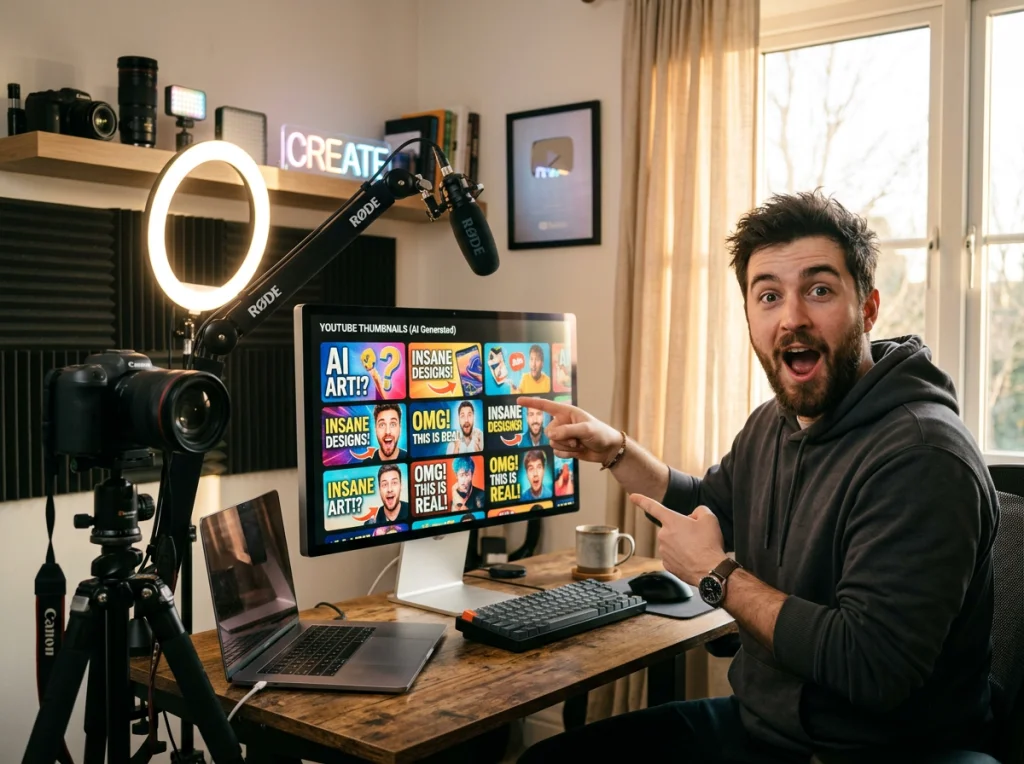 10 AI Images Tricks for Click-Worthy YouTube Thumbnails (2026)
